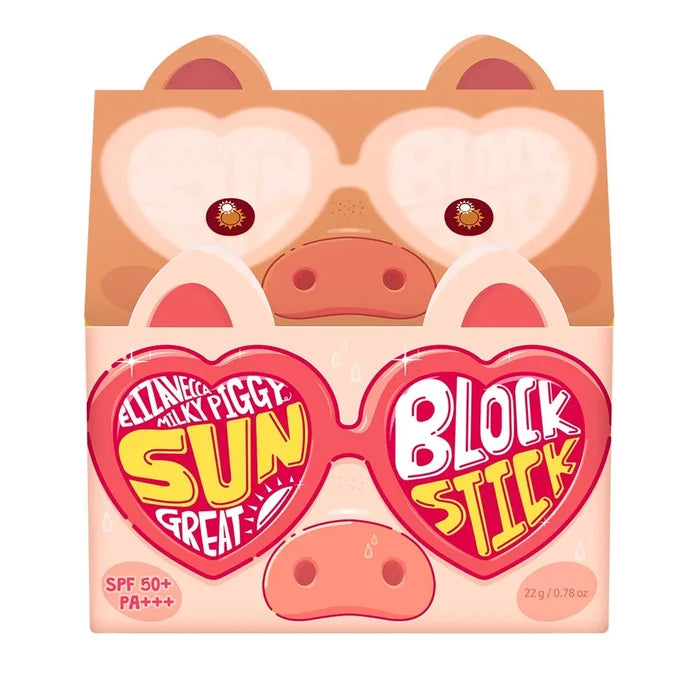 Elizavecca Milky Piggy SUN Great Block Stick SPF 50+ PA+++ Sun Protection for Face واقي الشمس الستيك من اليزافيكا