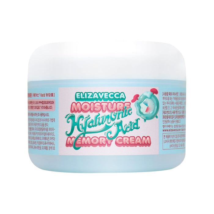 Elizavecca Moisture Hyaluronic Acid Memory Cream جل كريم بالهيالرونيك اسد