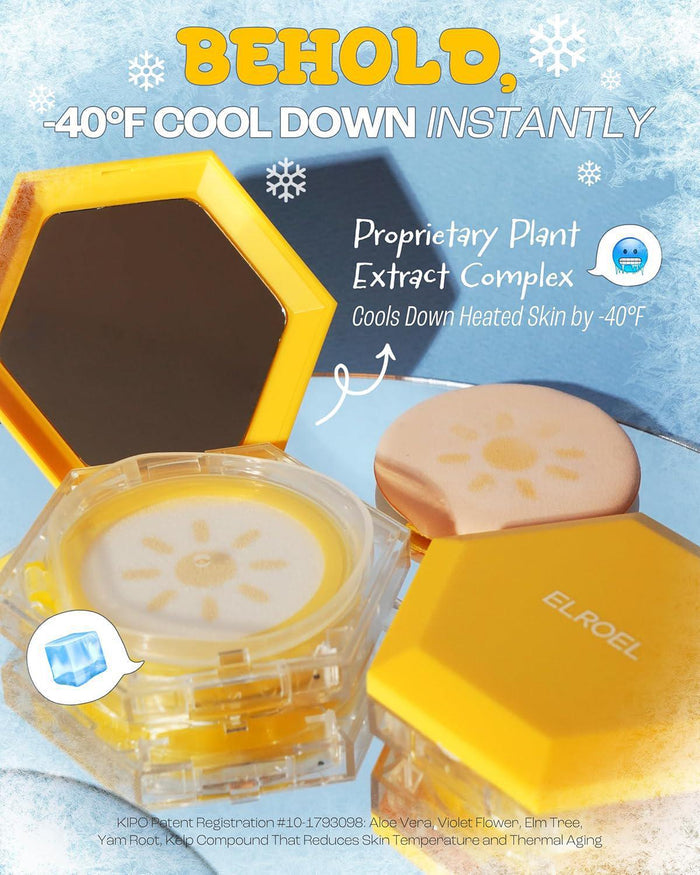 ELROEL Pang Pang Sun Cushion Plus SPF50+ PA++++ 15 g