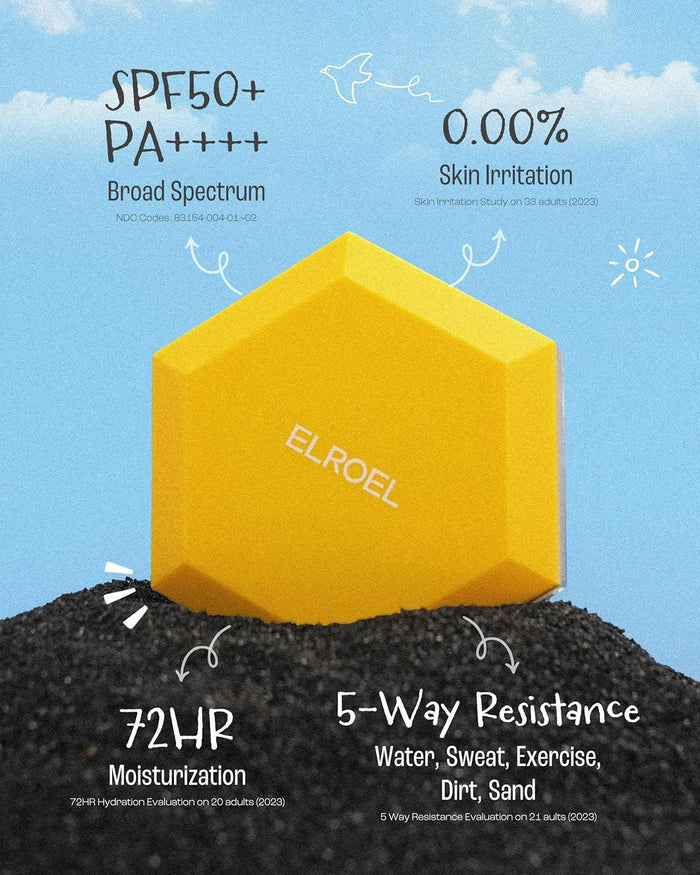 ELROEL Pang Pang Sun Cushion Plus SPF50+ PA++++ 15 g