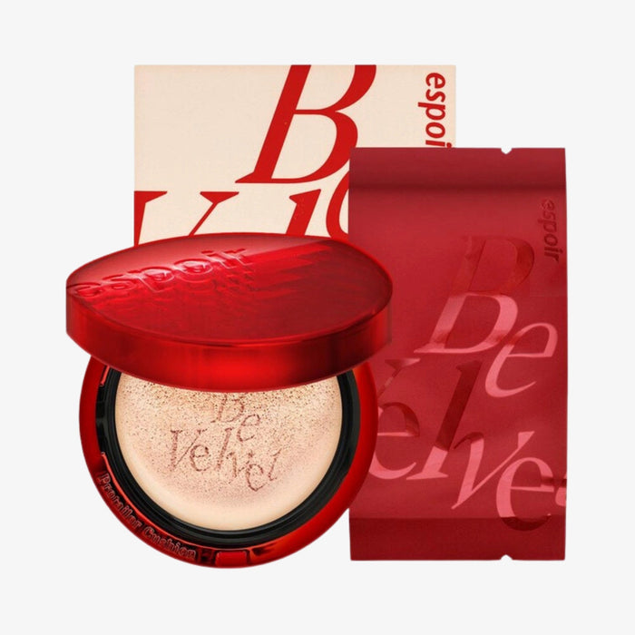 ESPOIR Pro Tailor Be Velvet Cover Cushion New Class + Refill Set | GlamTouch UK