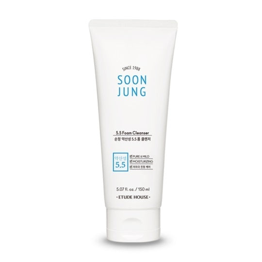 ETUDE HOUSE SOON JUNG 5.5 Foam Cleanser غسول البشرة الرغوي