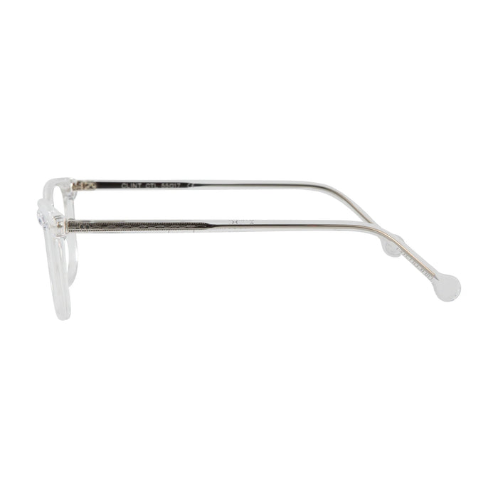 eyeOs - Clint - CTL - crystal - reading glasses - readers - rectangle - zyl - acetate - plastic