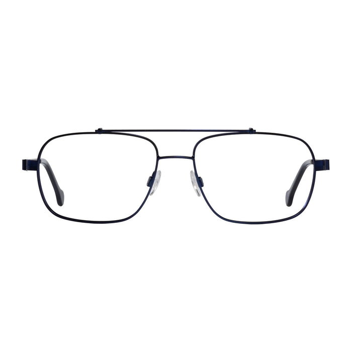 eyeOs - Orion - COB - Cobalt Blue - reading glasses - readers - metal - navigator - rectangle