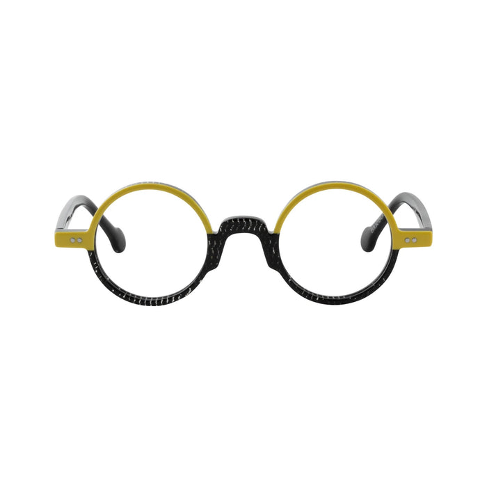 eyeOs - Plato - MNS - Midnight Sun - Round - reading glasses - readers - zyl acetate - plastic