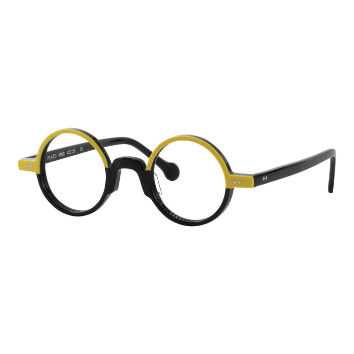 eyeOs - Plato - MNS - Midnight Sun - Round - reading glasses - readers - zyl acetate - plastic