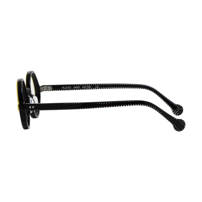 eyeOs - Plato - MNS - Midnight Sun - Round - reading glasses - readers - zyl acetate - plastic