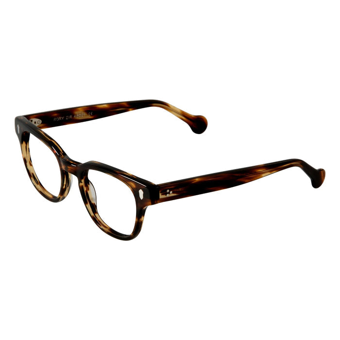 eyeOs - Rory - ZIR - Ziricote - reading glasses - readers - rectangle - zyl - acetate - plastic