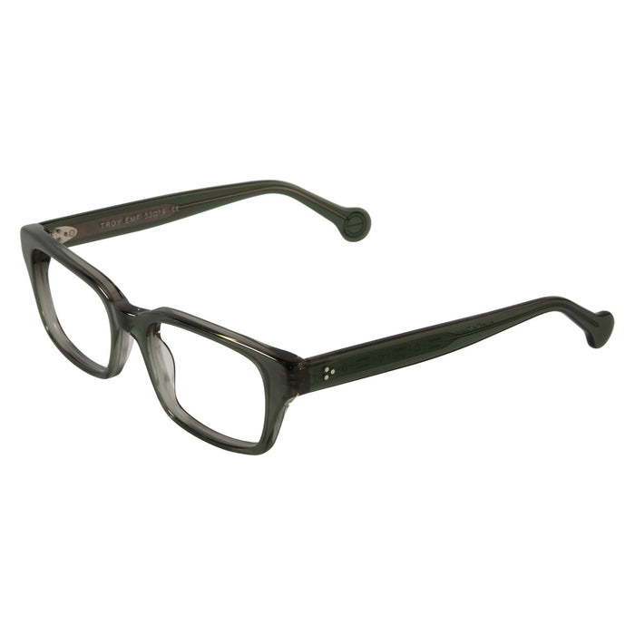 eyeOs - Troy - EMF - Emerald Forest - reading glasses - readers - rectangle - zyl  - acetate - plastic