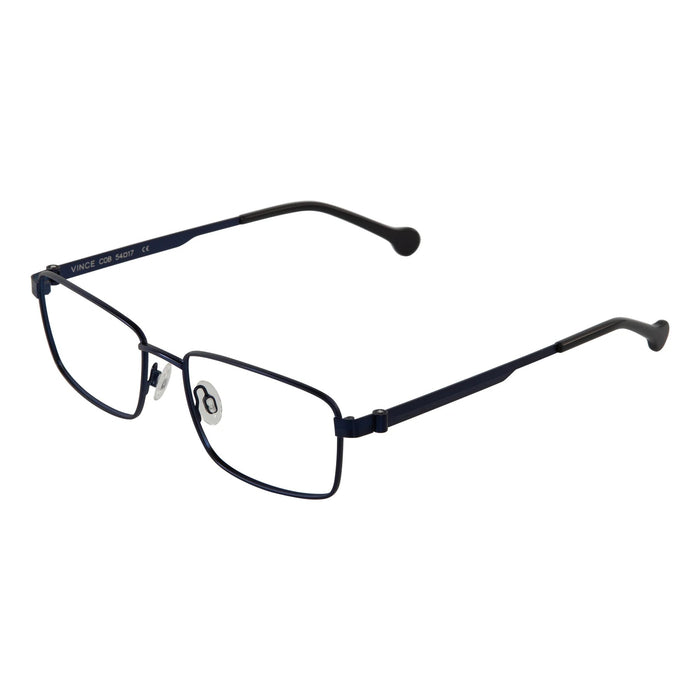 eyeOs - Vince - COB - Cobalt Blue - Rectangle - Metal - reading glasses - readers
