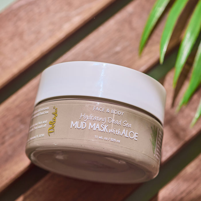 Face & Body Mud Mask with Brush Applicator skincare