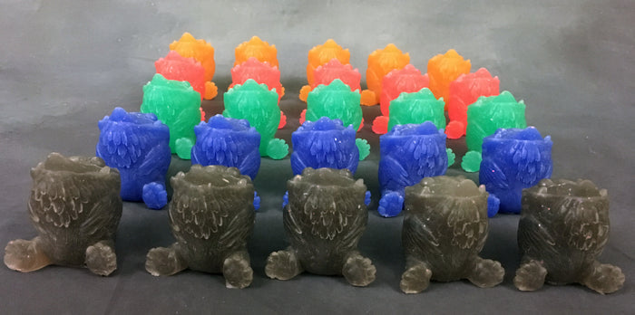 FAFFNUFF SPARKLE GLOW IN THE DARK BLANK TOY