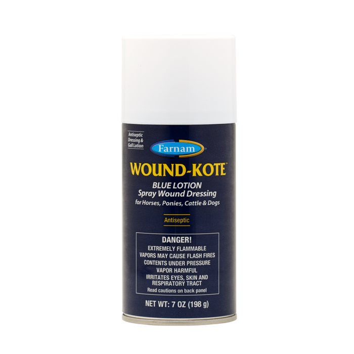 Farnam | Wound Kote Blue Lotion Spray Wound Dressing