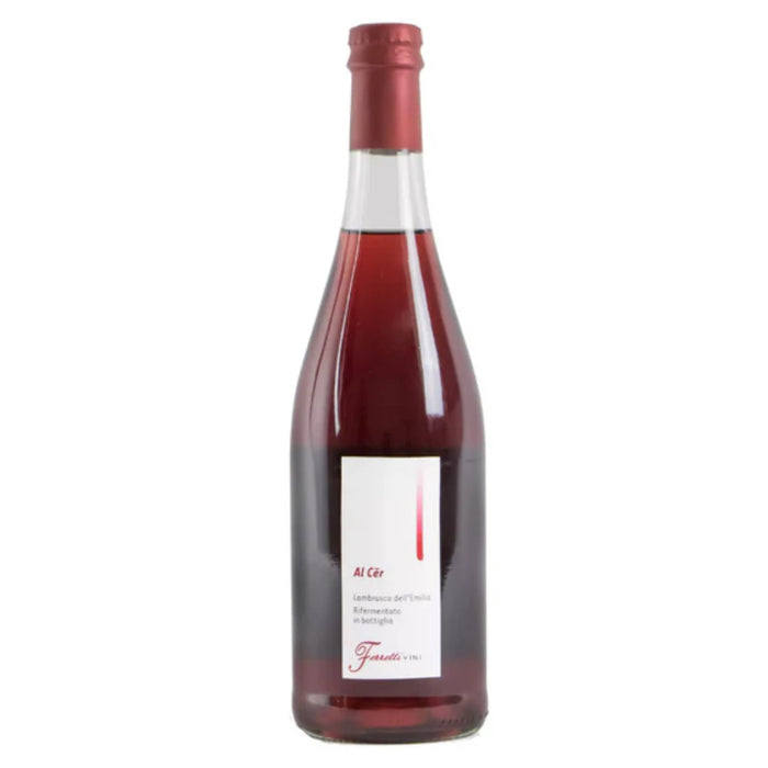 Ferretti Al Scur Lambrusco Rosato 2020 bottle of rosé wine