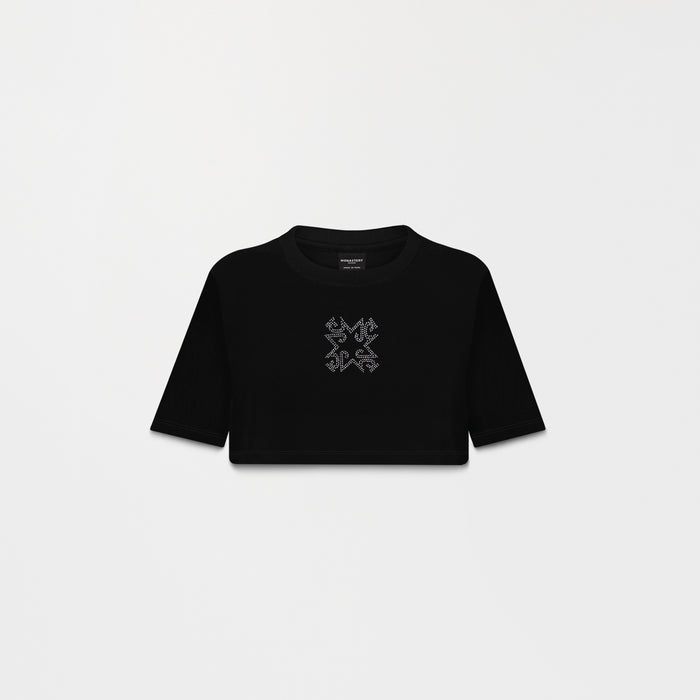FIDDA CROP TOP WOMEN BLACK