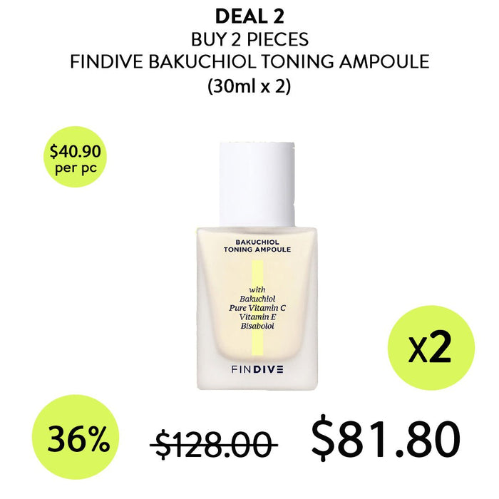 (BUY 2) FINDIVE VITAMIN C TONING AMPOULE