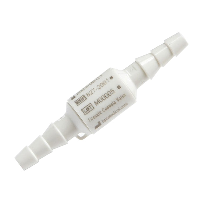 Firesafe Cannula Valve Oxygen Adapter