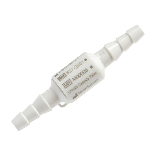 Firesafe Cannula Valve Oxygen Adapter