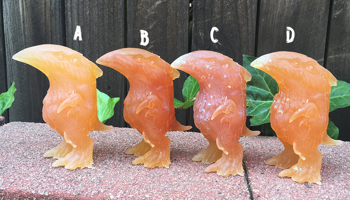 FLOCCULENT CRAW- GLOW IN THE DARK CAST
