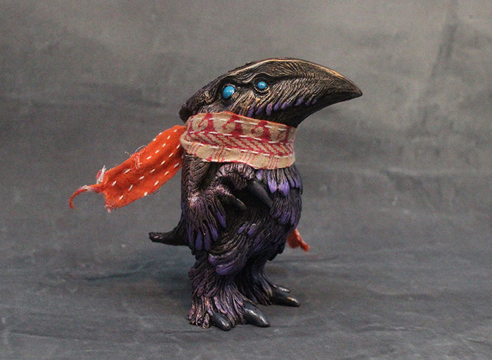 FLOCCULENT CRAW PAINTED ART TOY