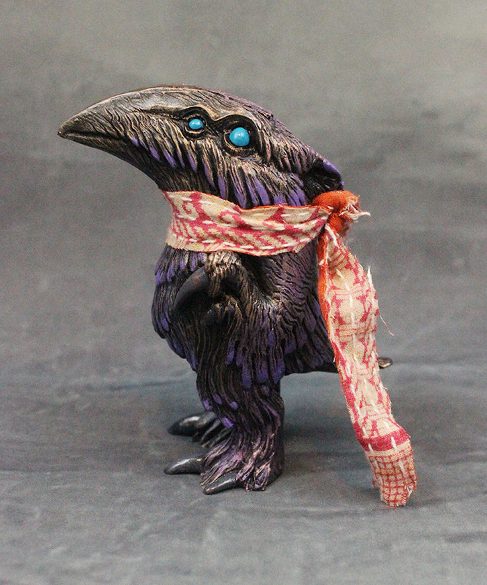FLOCCULENT CRAW PAINTED ART TOY