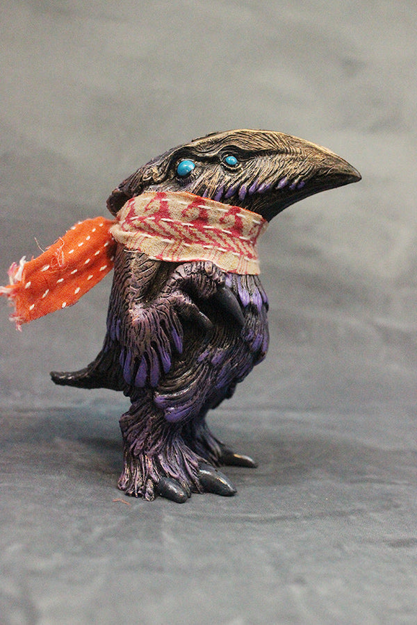 FLOCCULENT CRAW PAINTED ART TOY
