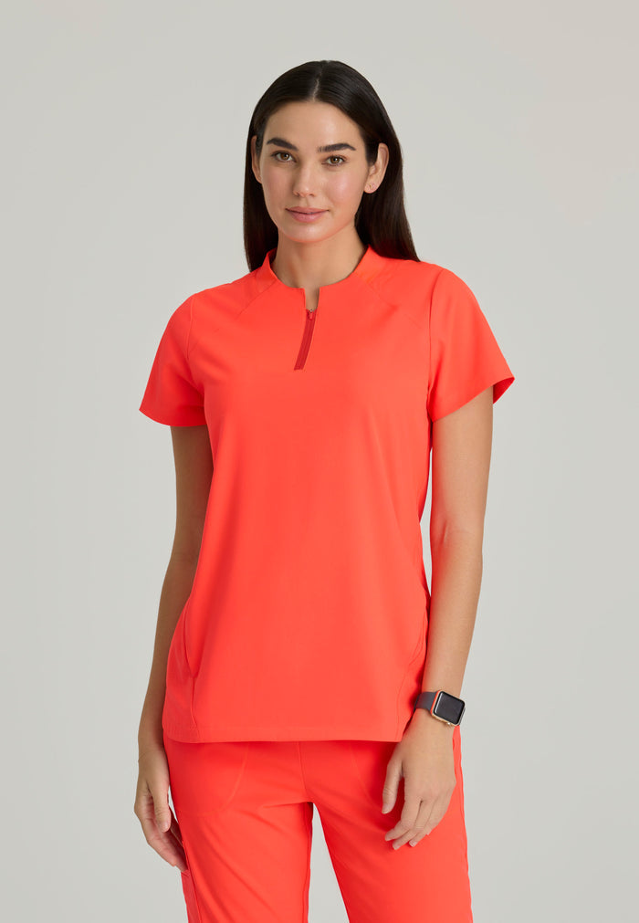 Flux Top - Neon Flame - Grey's Anatomy Scrubs
