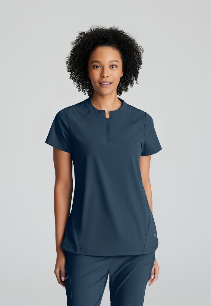 Flux Top - Steel - Grey's Anatomy Scrubs