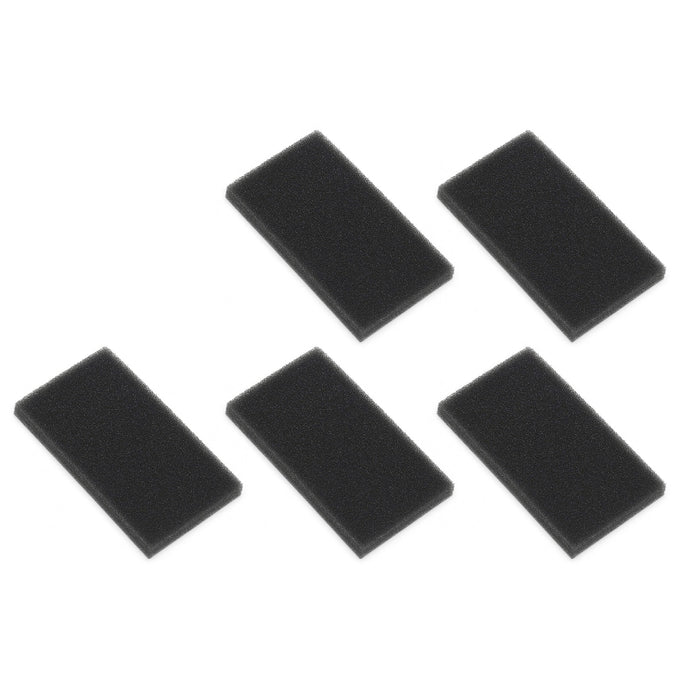 Five black foam filters for Invacare Oxygen Concentrator