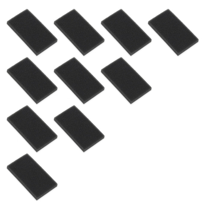 Ten black foam filters for Invacare Oxygen Concentrator