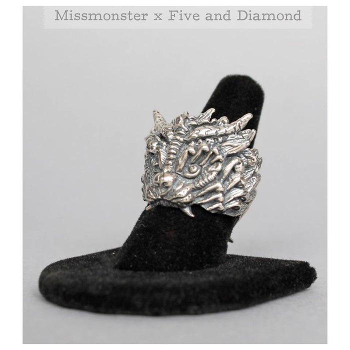 FOO DOG RING (SILVER)