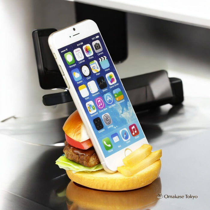 Food Sample Smartphone Stand Hamburger
