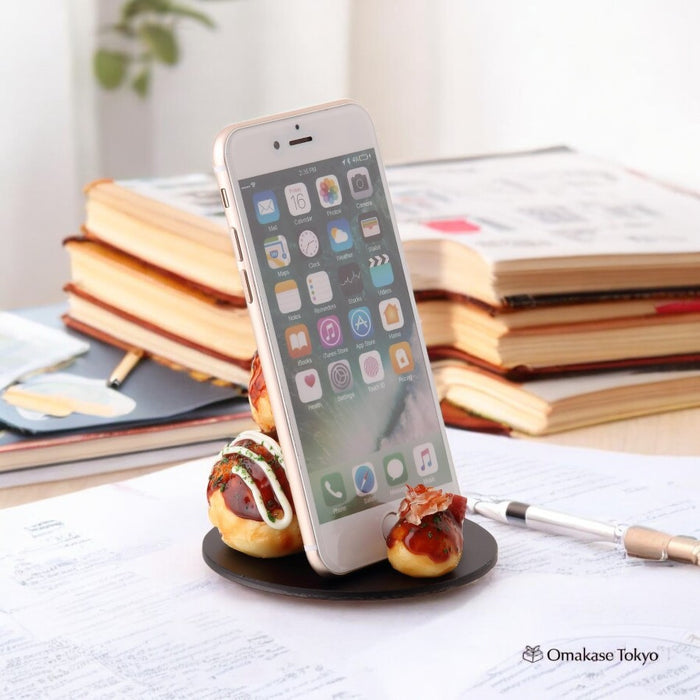 Food Sample Smartphone Stand Takoyaki