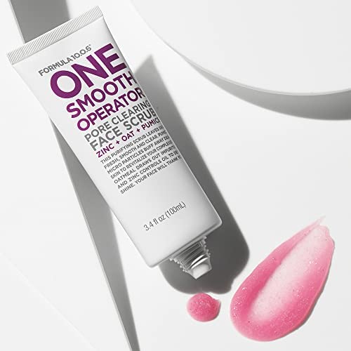 FORMULA 10.0.6 One Smooth Operator Pore Clearing Face Scrub Zinc + Oat + Pumice غسول مقشر للبشرة