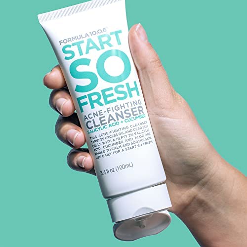 FORMULA 10.0.6 Start So Fresh Acne Fightining Cleanser Salicyllic Acid + Cucumber غسول بحمض الساليسيليك