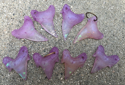 FOSSIL SHARK TOOTH PENDANT- SMALL
