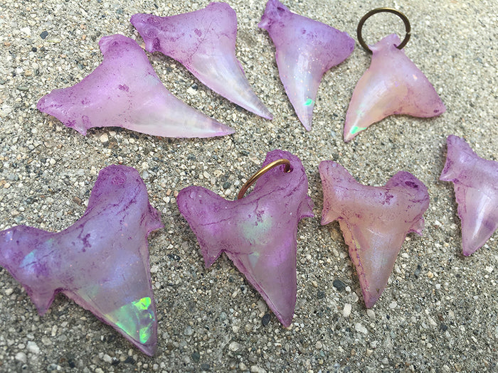 FOSSIL SHARK TOOTH PENDANT- SMALL