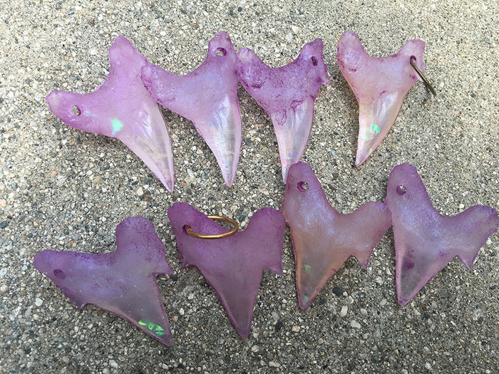 FOSSIL SHARK TOOTH PENDANT- SMALL
