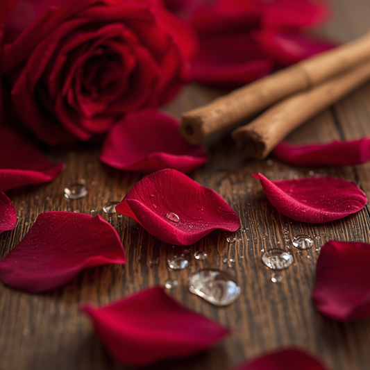 Fragrance Oil - Rose Petals & Sandalwood (bulk)