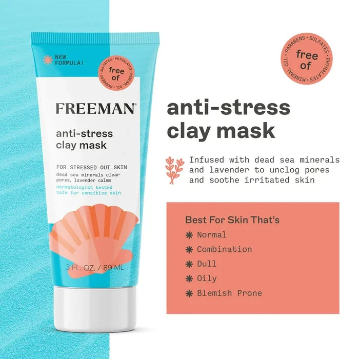 FREEMAN Anti Stress Clay Mask