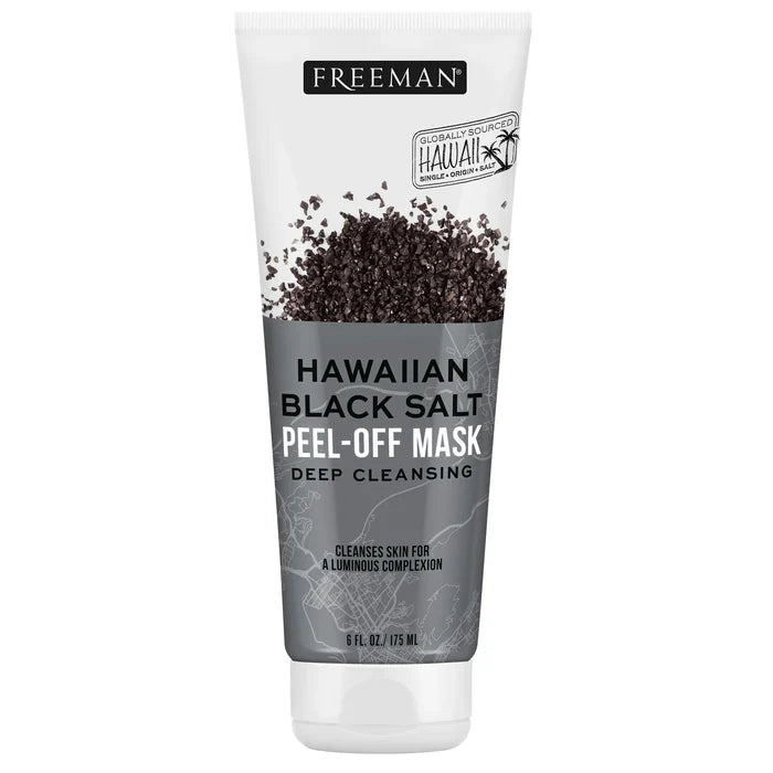 FREEMAN Hawaiian Black Salt Peel Off Mask Deep Cleansing ماسك مقشر للبشرة