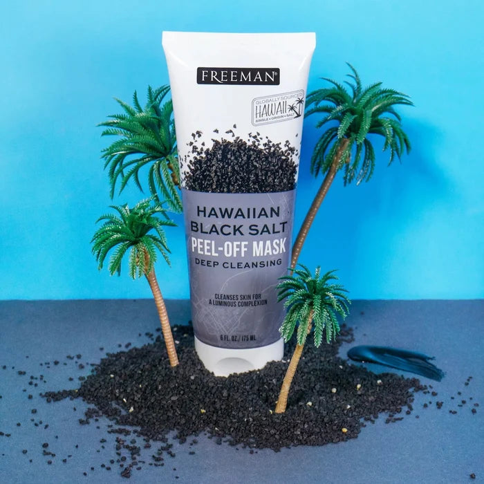 FREEMAN Hawaiian Black Salt Peel Off Mask Deep Cleansing ماسك مقشر للبشرة