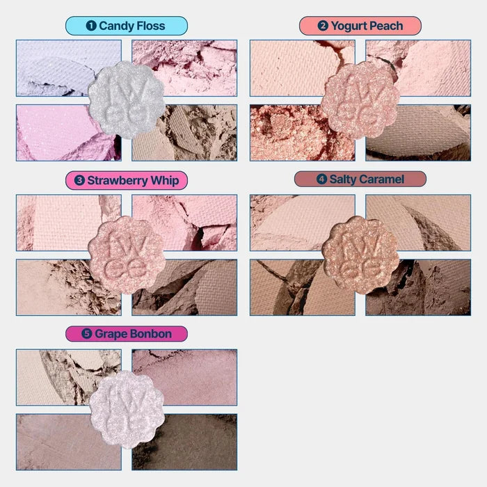 Fwee Pocket Eye Palette 6.6 g