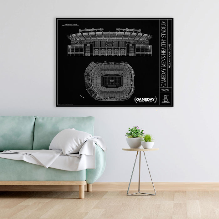Gameday Stadium 48x36" Unframed Posters