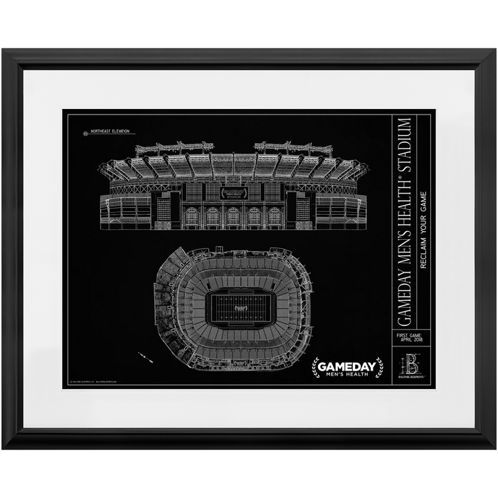 Gameday Stadium Framed Prints
