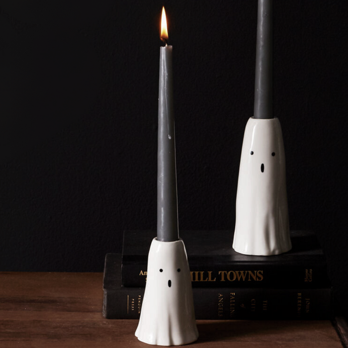 Ghost Taper Candle Holder