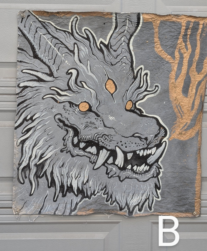 GIANT MONSTER PAINTINGS ON CANVAS