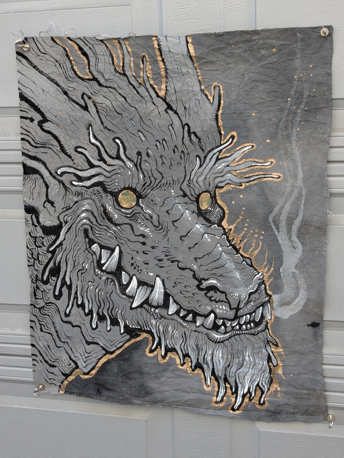 GIANT MONSTER PAINTINGS ON CANVAS