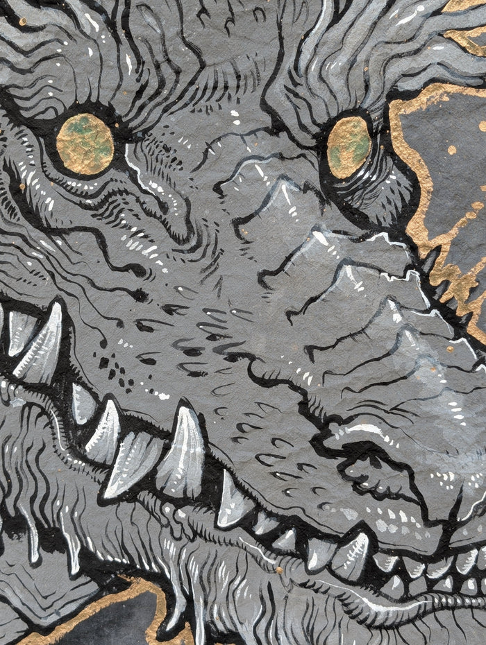 GIANT MONSTER PAINTINGS ON CANVAS