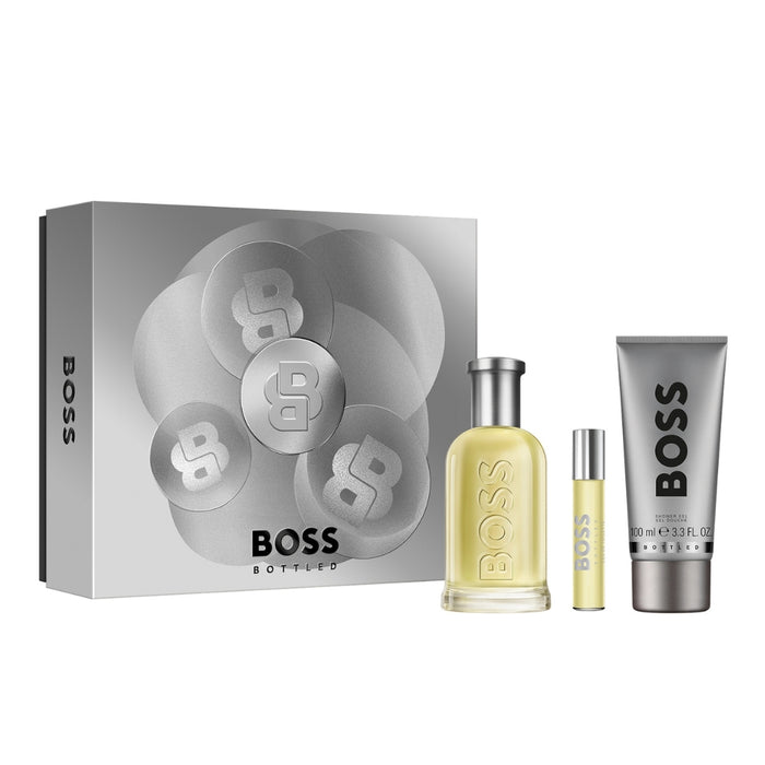 HUGO BOSS Gift Set 25 : Boss Bottled EDT 100ml + 10ml + Shower Gel 100ml | Isetan KL Online Store